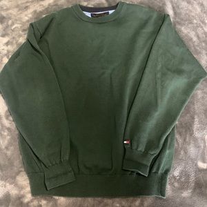 Green Tommy Hilfiger crewneck